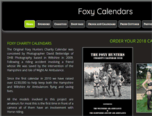 Tablet Screenshot of foxyhunters.co.uk